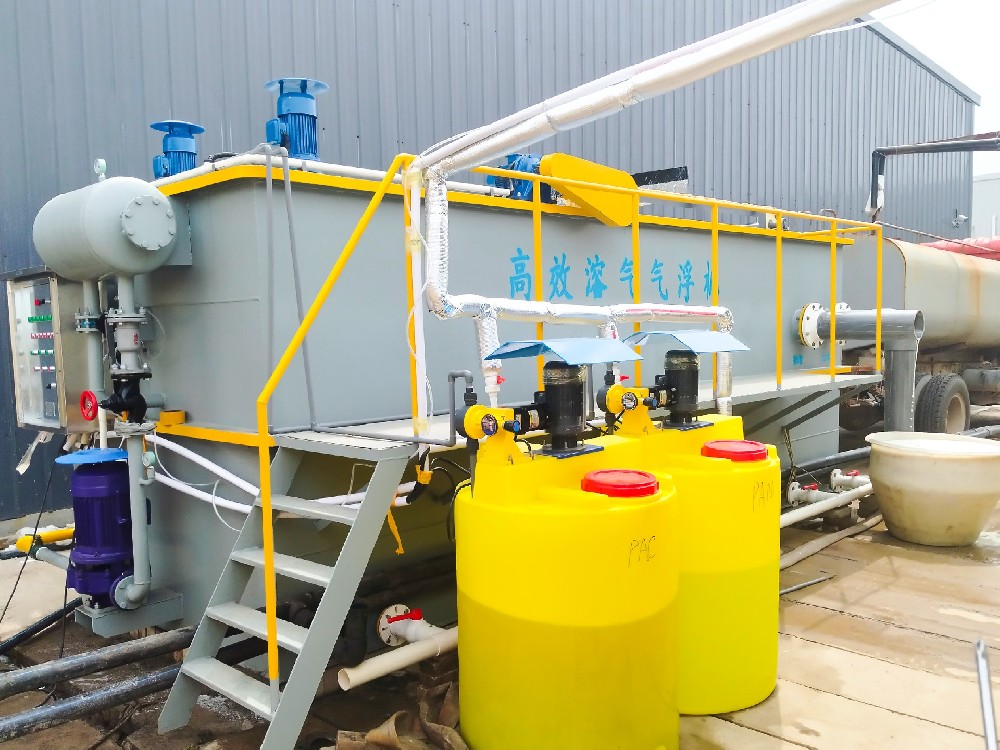 溶氣氣浮機：河道污水處理的高效除污設備